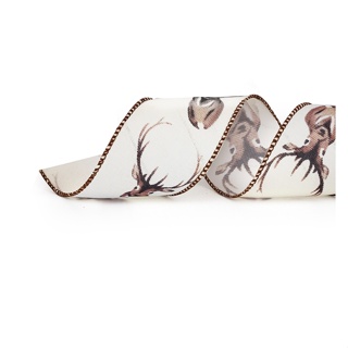 Fita Decorativa Aramada - " Rena Natalina " - Cromos Natal - 1 unidade - Rizzo em Oferta na Shopee