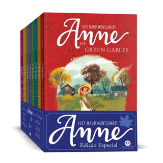 Coleção Anne de Green Gables com 8 livros mais Diário de aventuras em Oferta na Shopee