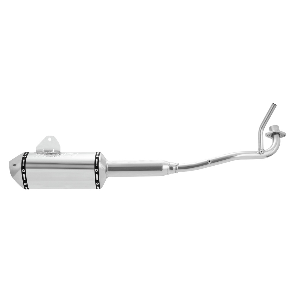 Escapamento Escape Moto Esportivo Pro Tork Mini 3 Stamp Crypton 2010 Até 2016 Cromado Com Ponteira em Oferta na Shopee