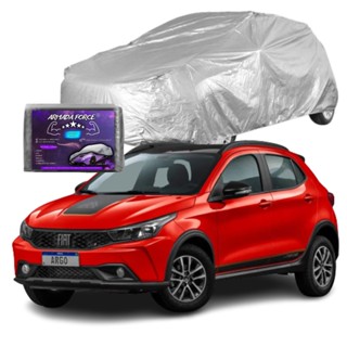 Capa Para Cobrir Carro Fiat Argo Forrada Impermeável Anti-Uv com Elástico