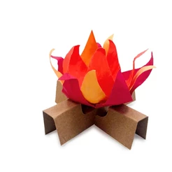 Forminha para Doces - Fogueira - 12 unidades - Cromus - Rizzo