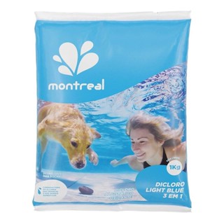 MONTREAL DI CLORO LIGHT BLUE 3X1 PARA PISCINA SACARIA 1KG