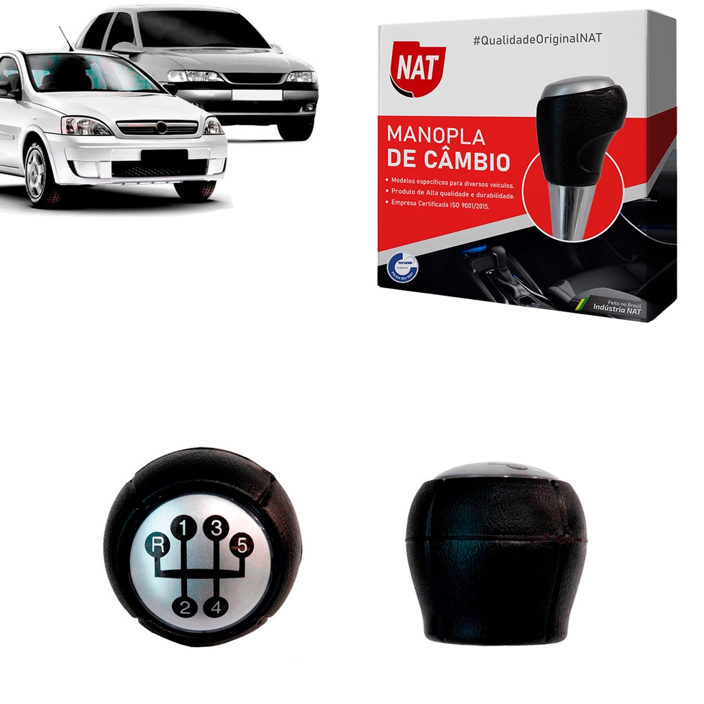 Manopla de Câmbio Corsa 2000 Até 2012 Vectra 1997 Até 2005 C/ 5 Marchas em Oferta na Shopee