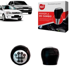 Manopla de Câmbio Corsa 2000 Até 2012 Vectra 1997 Até 2005 C/ 5 Marchas