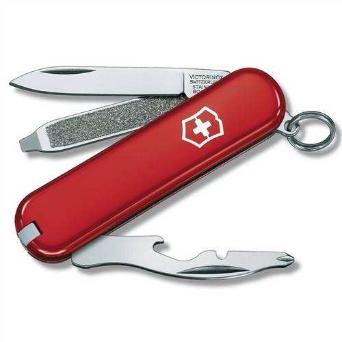 Mini Canivete Suíço Victorinox Rally Vermelho 9 funções Original.