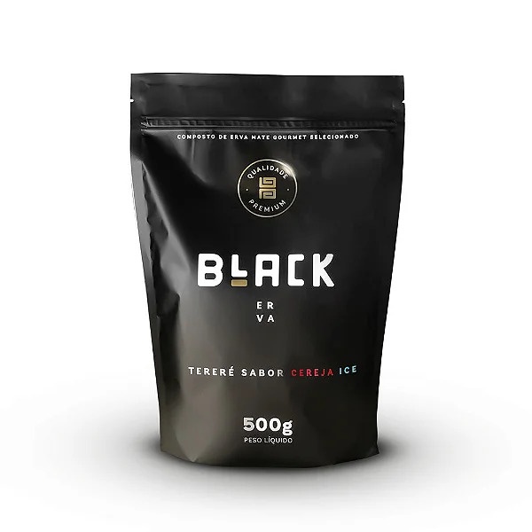 Erva Mate para Tereré Black Erva - Cereja Ice