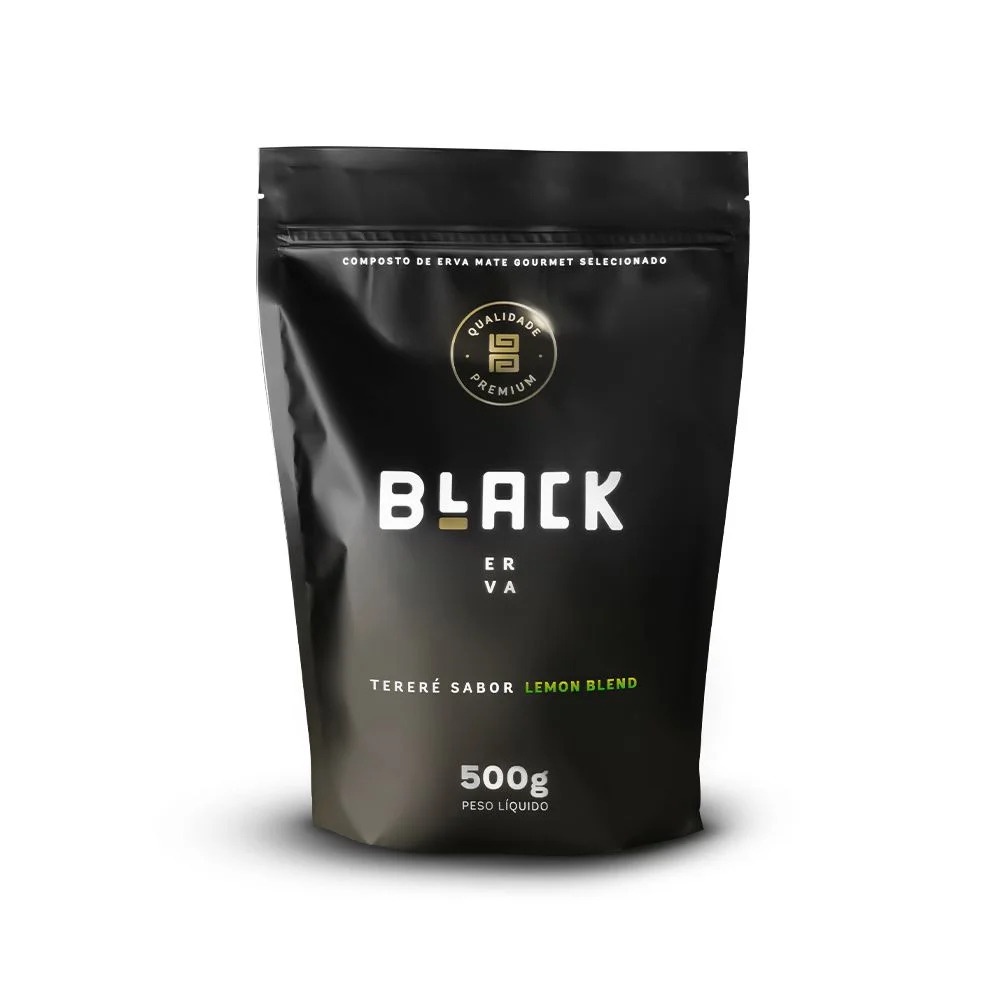 Erva Mate para Tereré Black Erva - Lemon Blend