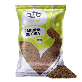 Farinha de Chia - 500g - P&P