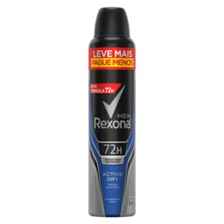 Antitranspirante Aerossol Active Dry Rexona Men 250 ml