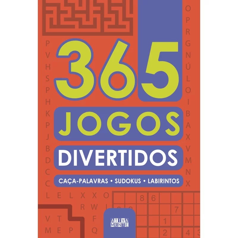 Livro 365 Jogos Divertidos Ciranda Cultural