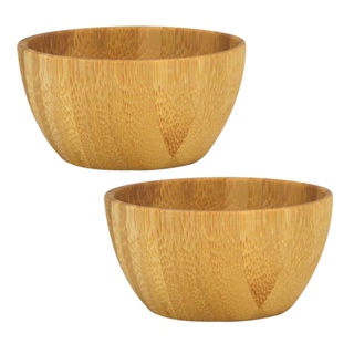 Kit com 2 Bowls de Bambu Verona 6,5x3,4cm Lyor em Oferta na Shopee