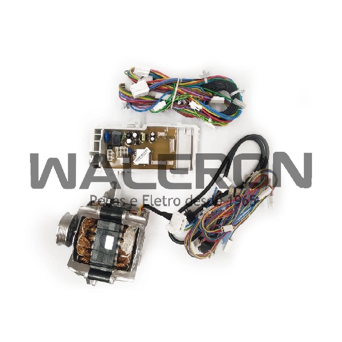 Kit Motor / Placa de Potência e Rede Elétrica 127V Lavadora Consul W11368555