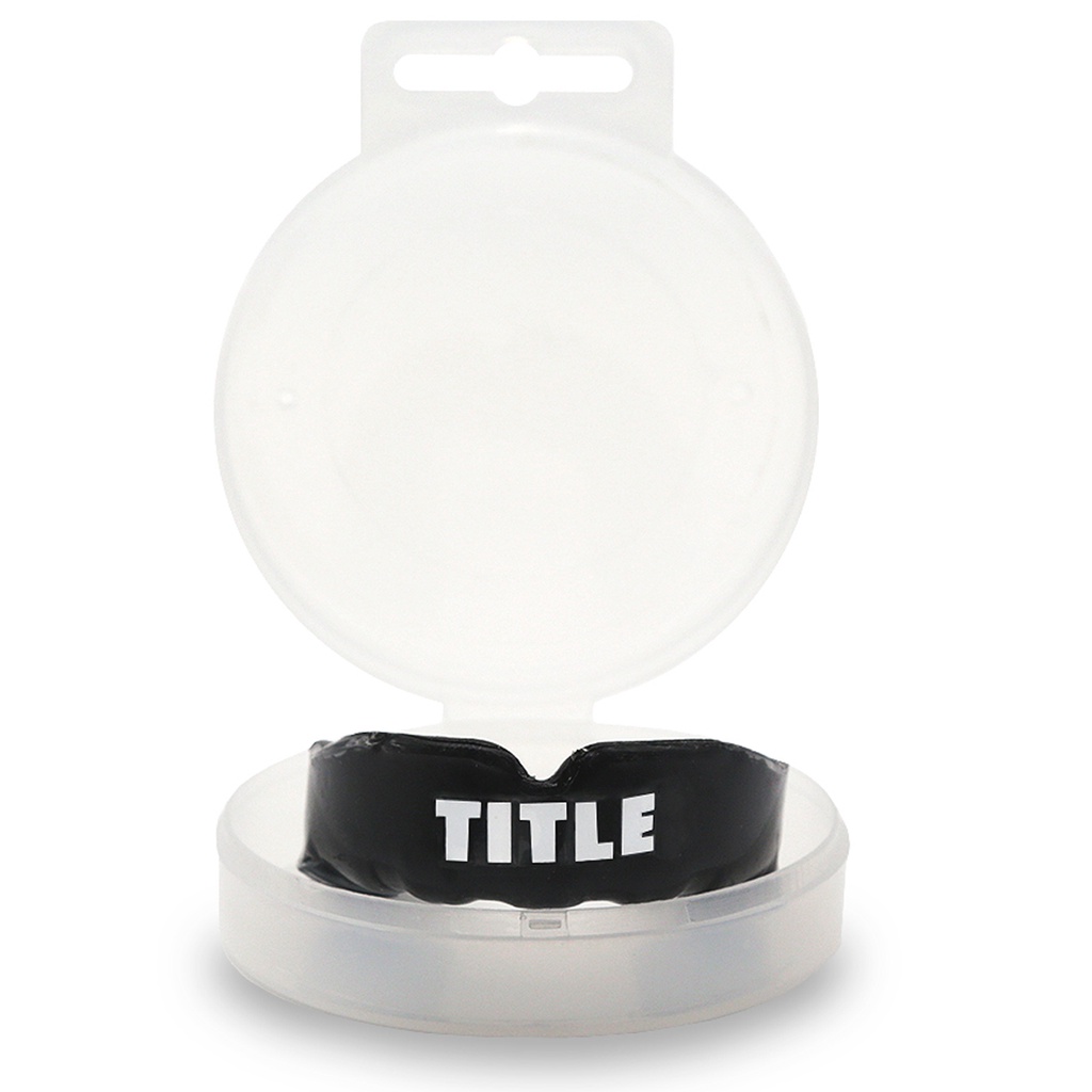 Protetor Bucal Silicone Maleável Mouthguard Title + Estojo de proteção