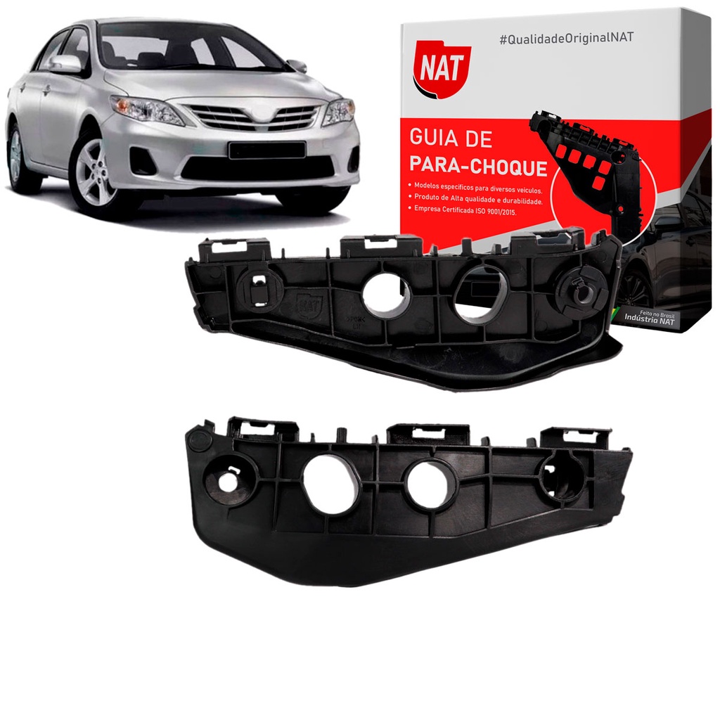 Suporte Guia Parachoque Corolla 2012 Até 2014 Dianteiro em Oferta na Shopee