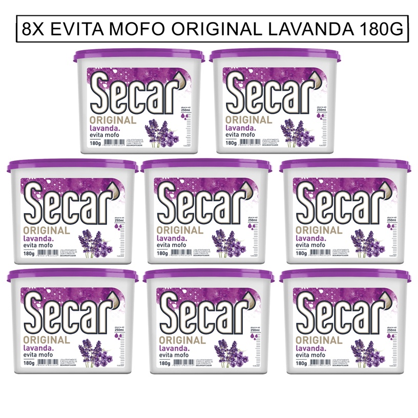Anti Mofo Secar Original 8un x 180g