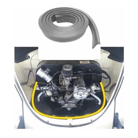 Borracha Guarda Po Curva Larga Motor Fusca Brasilia em Oferta na Shopee