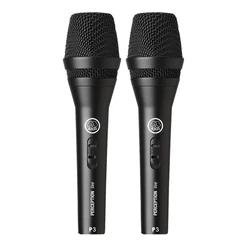 Kit 2 Microfones AKG Dinâmico P3S