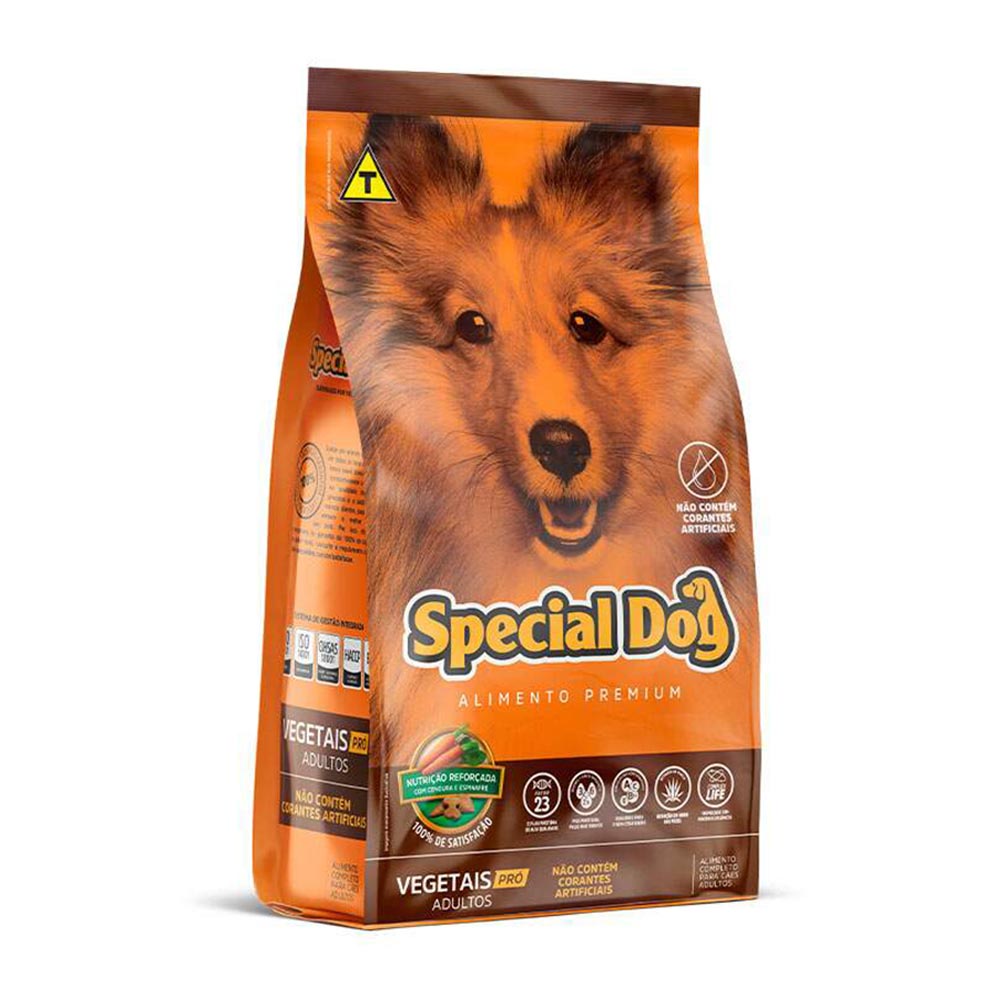 Ração Cães Special Dog Adultos Vegetais Pro 15kg em Oferta na Shopee