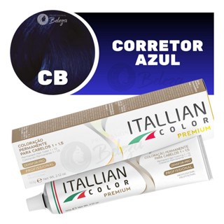 Coloraçao Itallian Color Professional Cb Corretor Azul 60 G