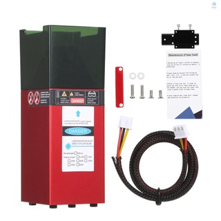 Módulo Laser De 450nm 10W Cabeçote De Gravação A Alta Velocidade Impressora 3D Router Las CNC Vermelho Alumínio Foco
