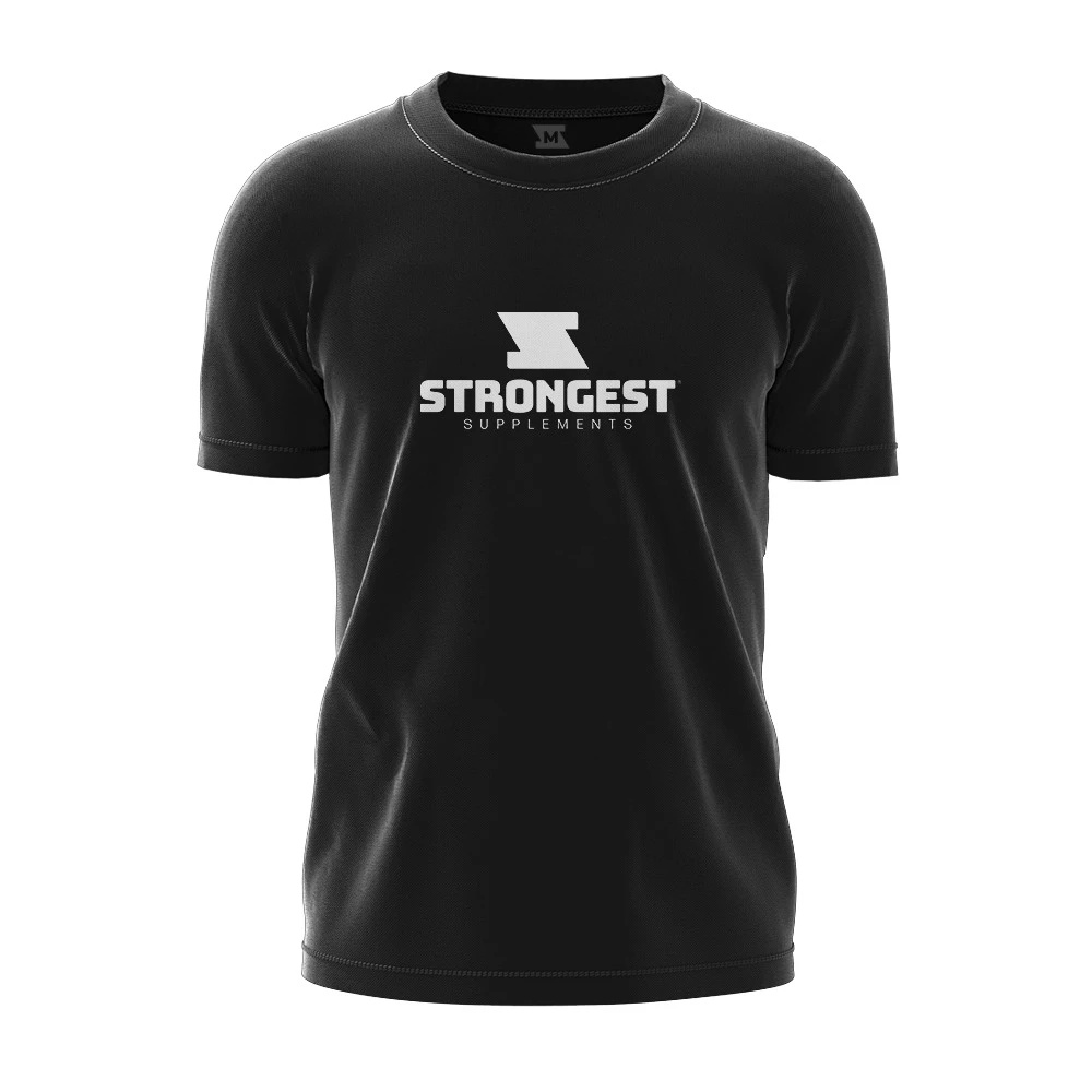 Camiseta Masculina Dry Fit Proteção UV Academia Treino Esportes Strongest Supplements