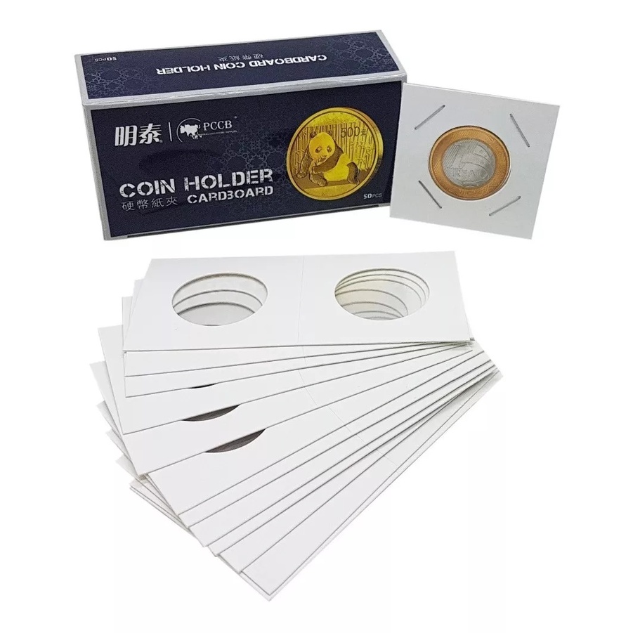 Coin Holder Pccb 50 Unidades - 27.5mm