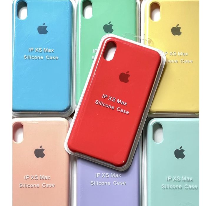 Capa Capinha Case Silicone Aveludada Para iPhone XS Max - Linha de Capas Premium em Oferta na Shopee