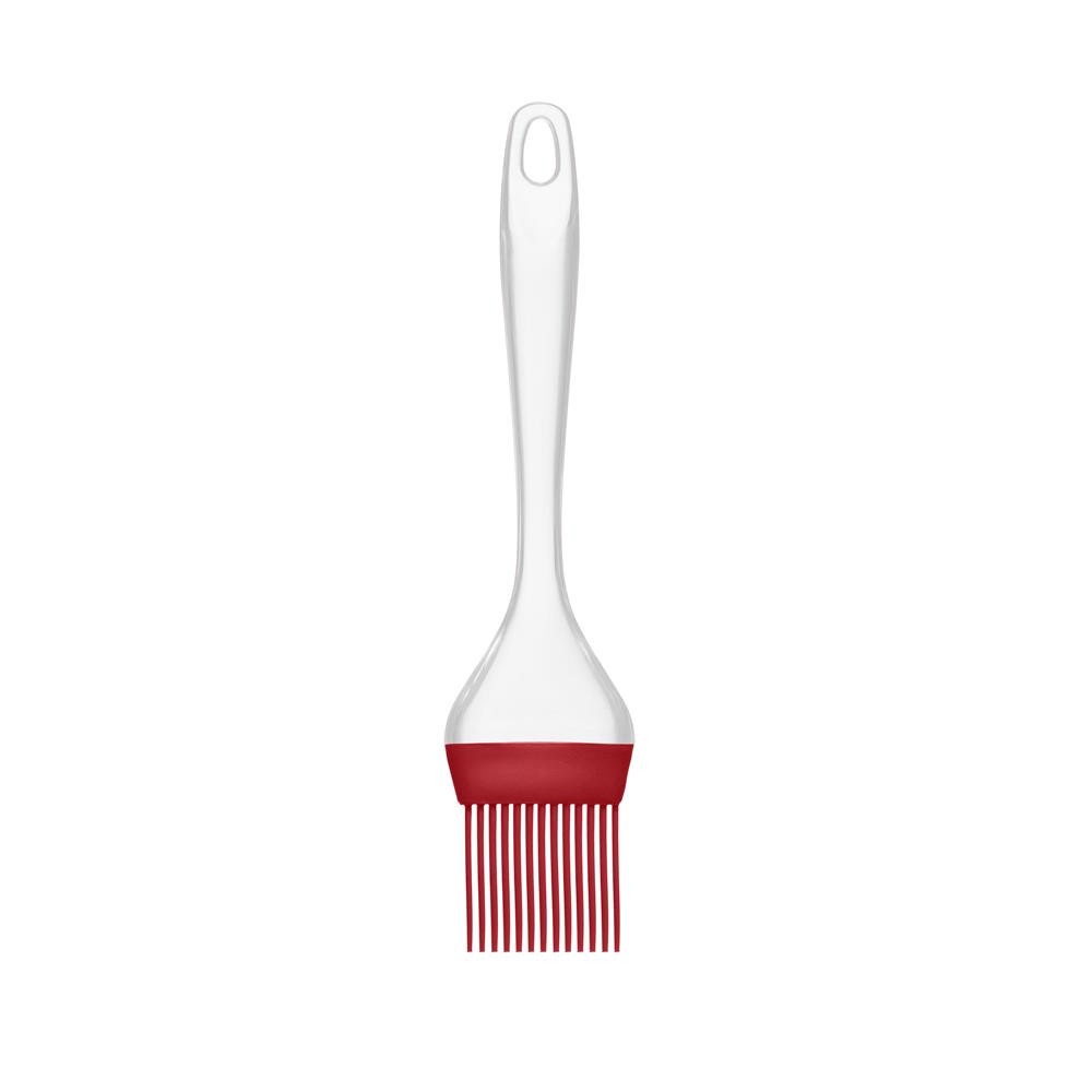 Pincel De Silicone Cabo Acrílico Vermelho Up Home - UD054 em Oferta na Shopee