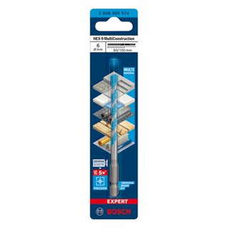 Broca Multiconstruction HEX-9 6mm Bosch