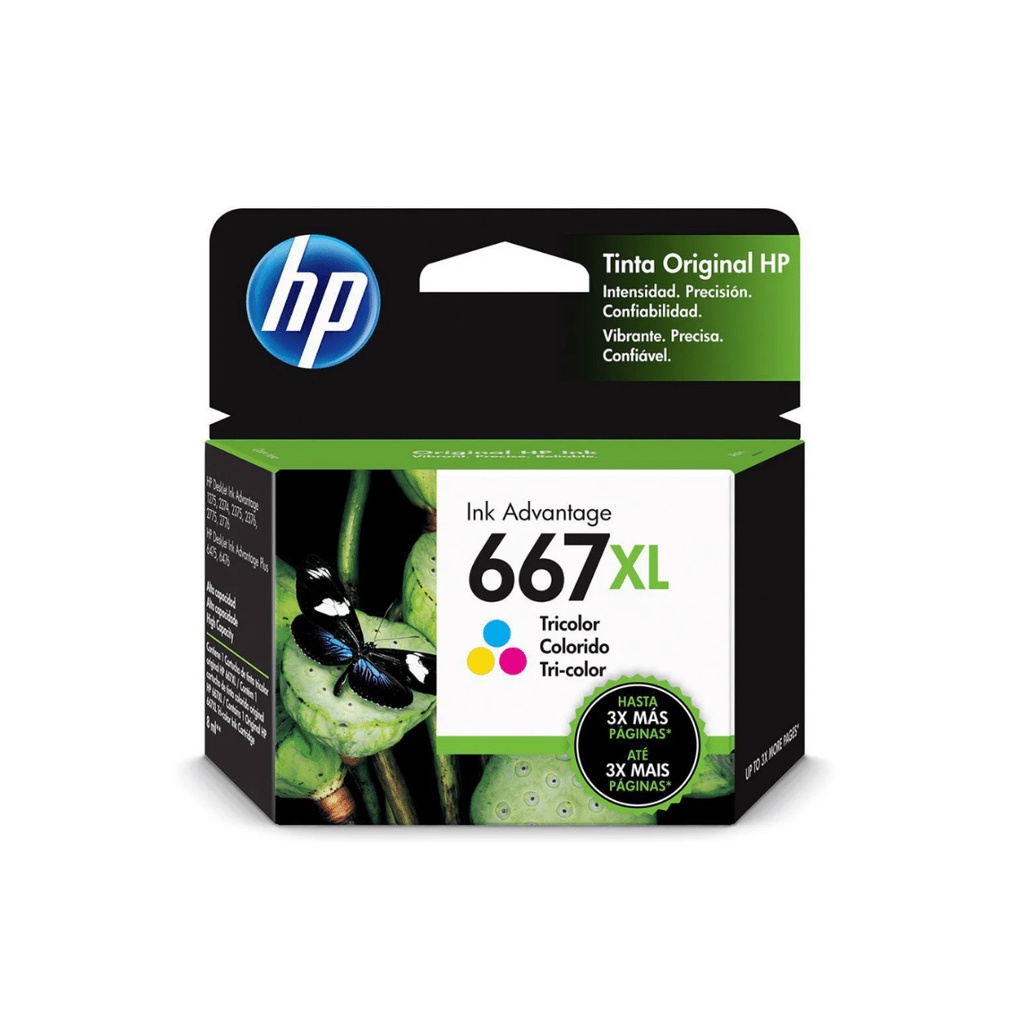 Cartucho HP 667xl Colorido - Computers & Accessories