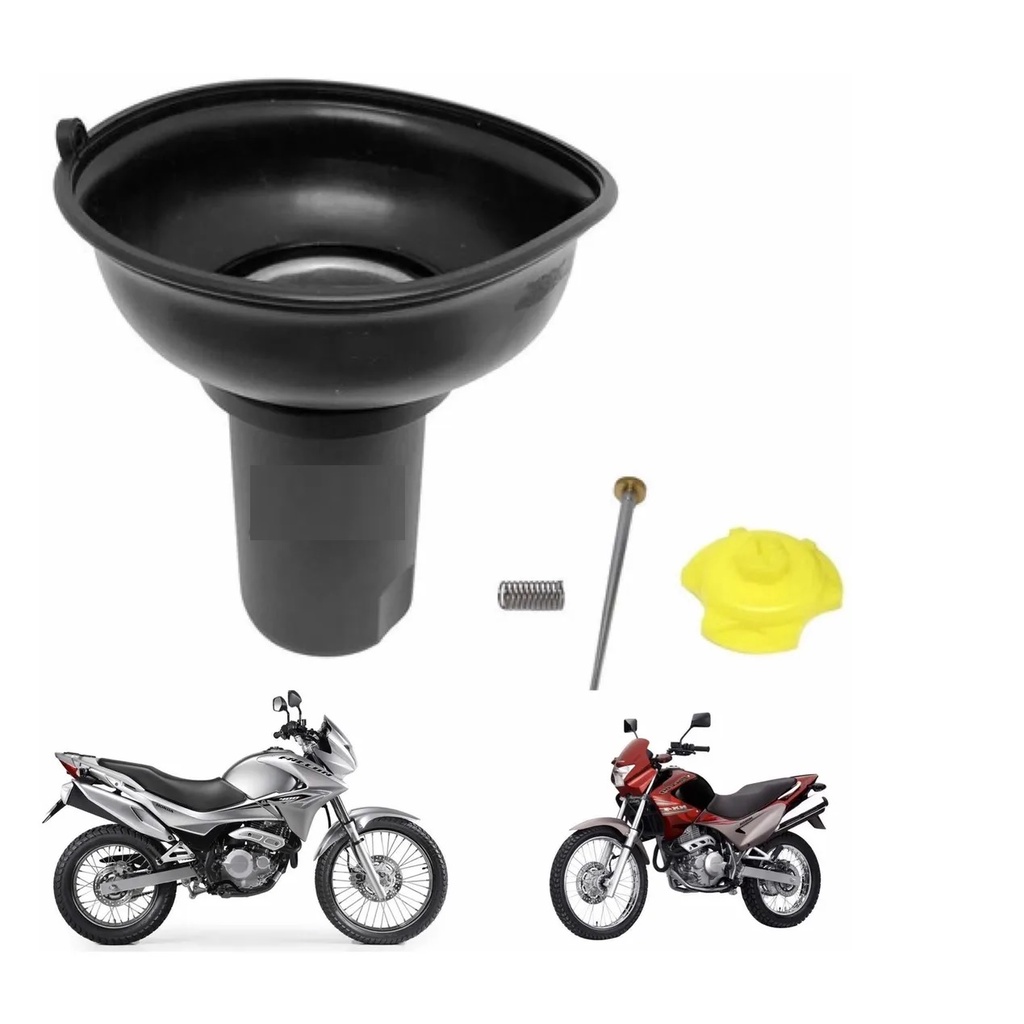 Diafragma do Carburador com Pistonete Honda Nx 400 Falcon Modelo Original