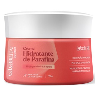 Creme Hidratante Parafina Corporal Banho de Lua Labotrat 90g