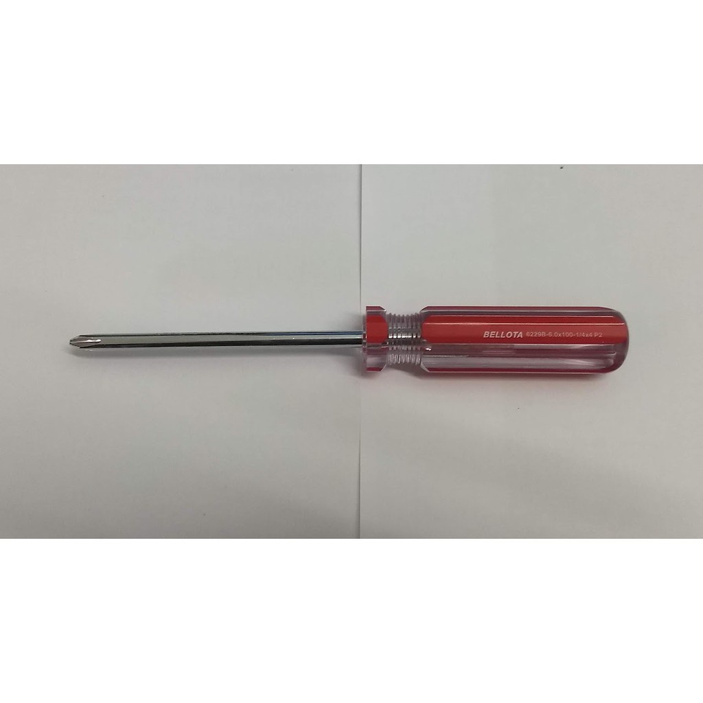 Kit 2 Un. Chave De phillips Simples 1/4 X 4 Bellota