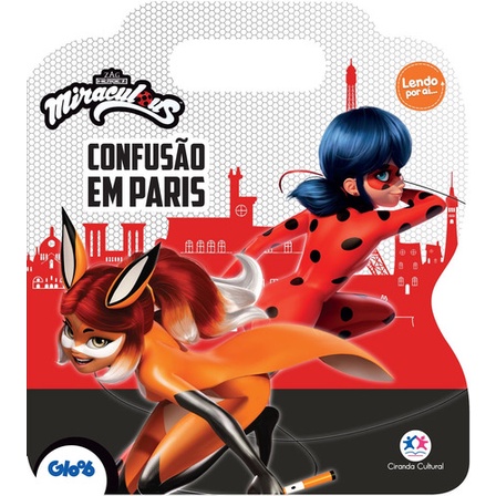LIVRO INFANTIL LADYBUG - CONFUSÃO EM PARIS