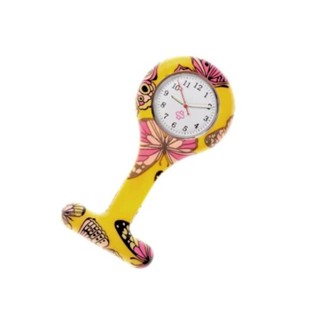 Relógio Lapela de Bolso para Enfermagem/Médico Borboleta Supermedy Quartz