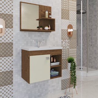 Conjunto para Banheiro com 1 Porta e Cuba Bia Mgm