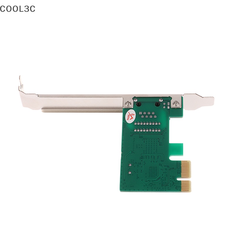 COOL3C 1Set 10/100/1000Mbps Gigabit Ethernet PCI Express-E Placa De Rede RJ-45 Adaptador LAN Controlador HOT