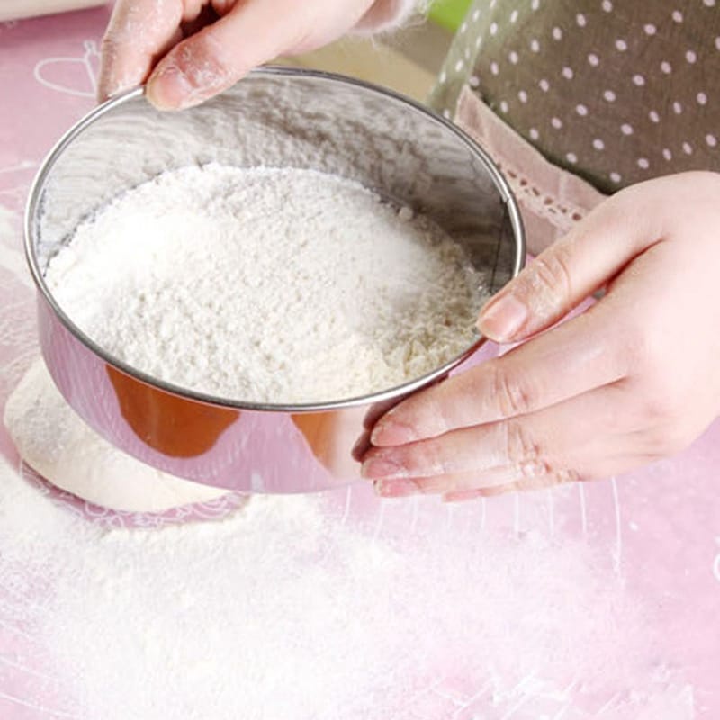 Peneira Inox para Confeitaria e Cozinha - Peneire sua Farinha com Qualidade