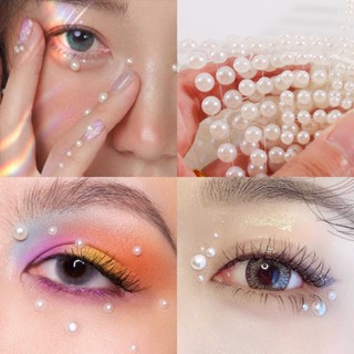 Autocolantes De 3mm/4mm/5mm/6mm Maquiagem Facial Decoração Diamante Brilhante Rasgo