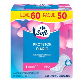 Protetor Diário Carrefour Soft Leve 60 Pague 50