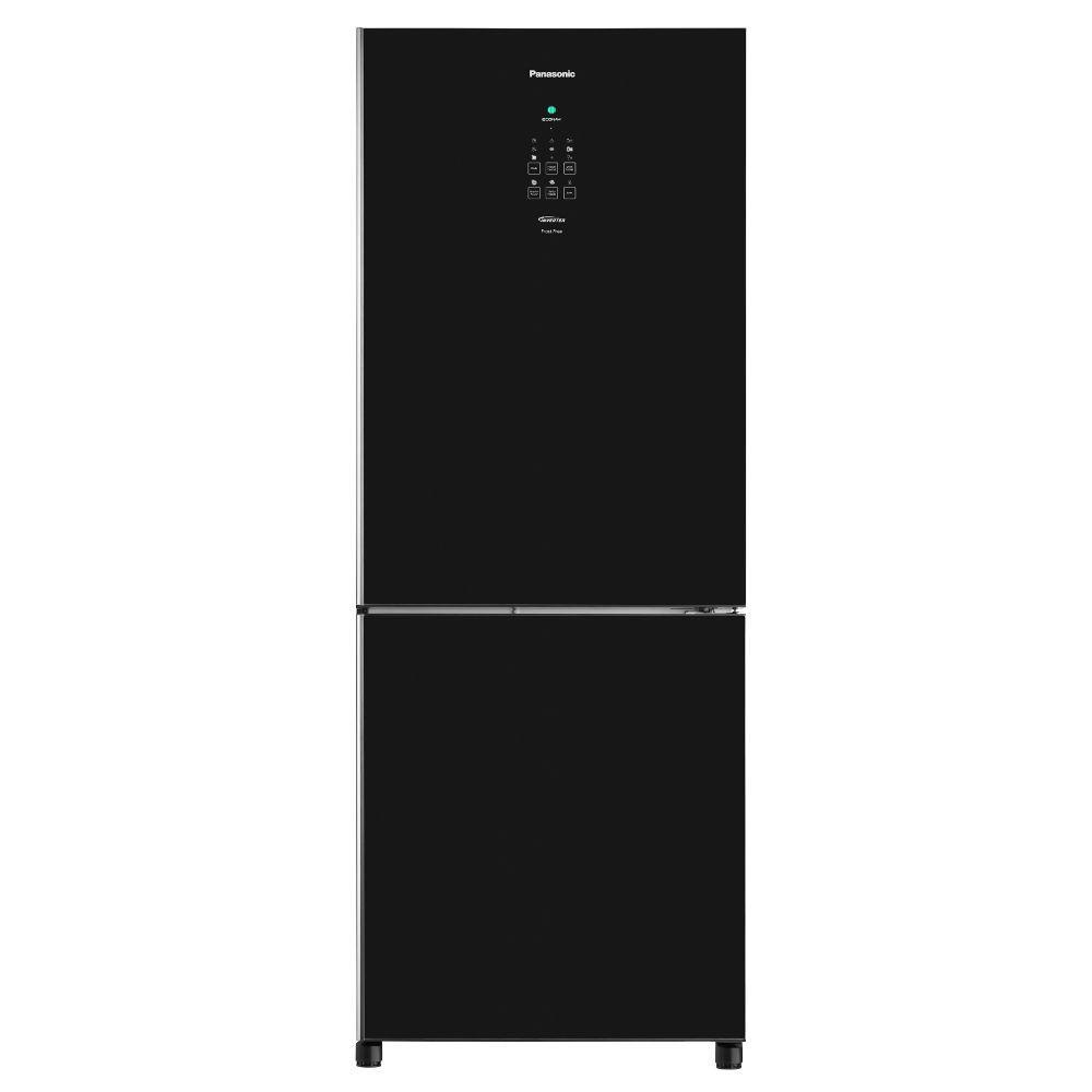 Refrigerador / Geladeira Panasonic BB53 Black Glass 425L Duplex Frost Free Inverter