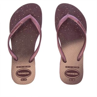 Chinelo Havaianas Slim Gloss Glitter Bordô