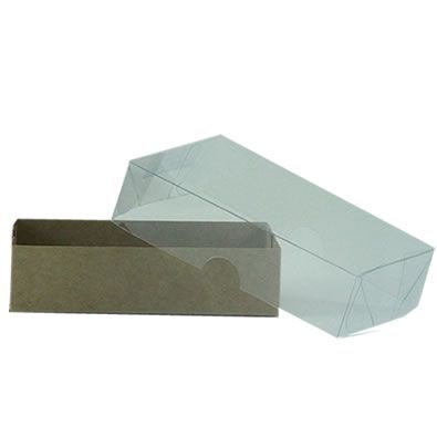 Caixa Transparente de Acetato Kraft - Ref.CH-01 -18x9x3 - 20 unidades - CAC