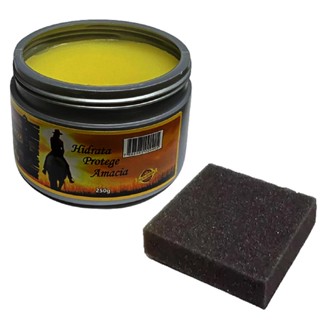 Cera Hidratante Lustradora Couro Amacia Hidrata Protege 250g