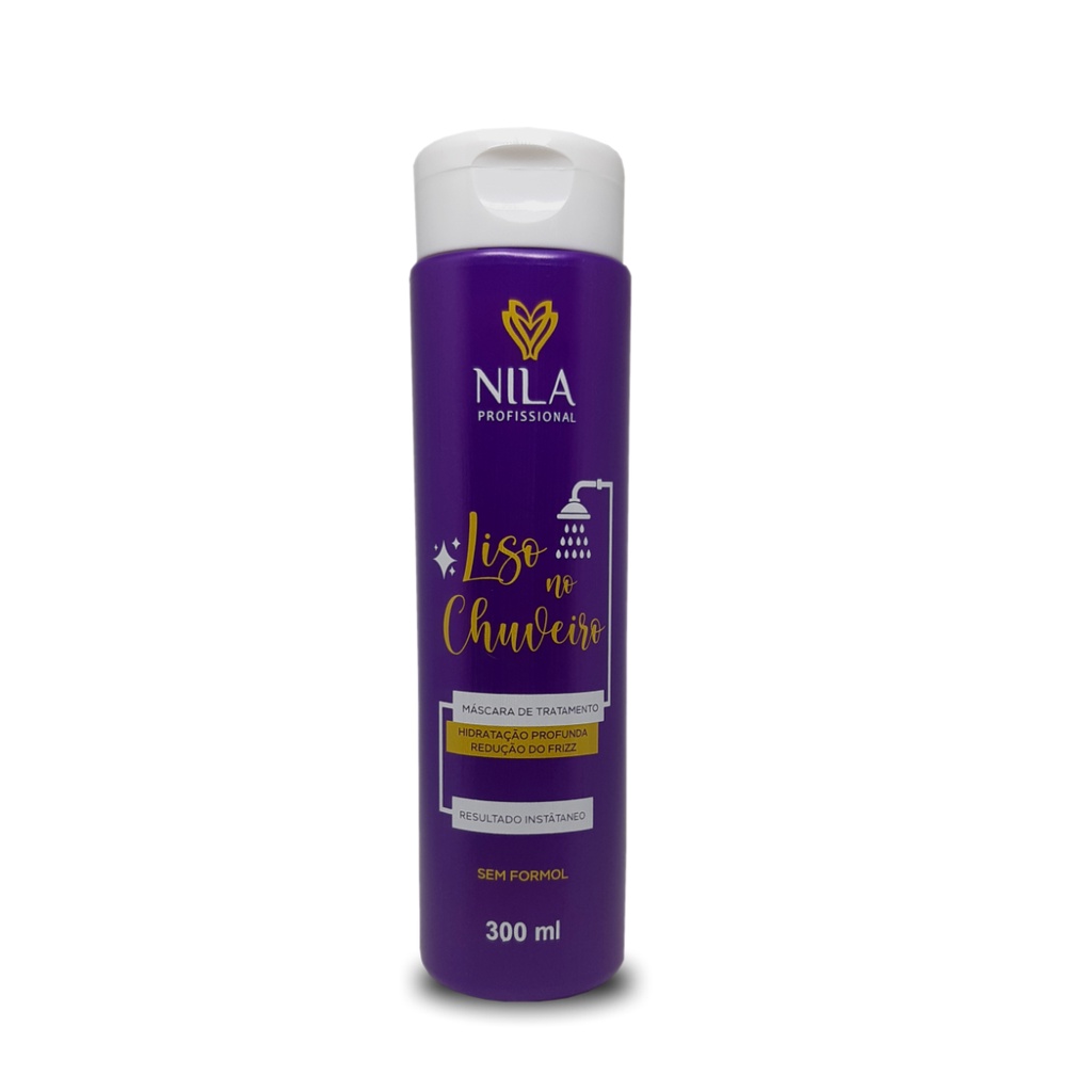 Progressiva de Chuveiro Sem Formol 300ml - Nila Profissional