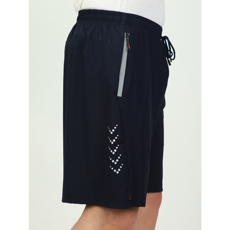 Bermuda Tactel Masculina 2 Bolsos Elastano Shorts Academia