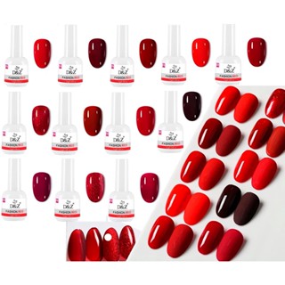 Esmalte em Gel Coleção Fashion RED - 12ml - D&Z