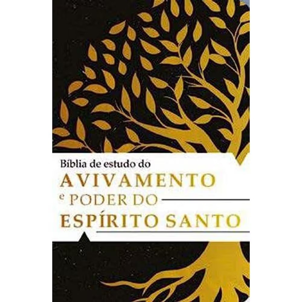 Bíblia de Estudo Temática | Avivamento e o Poder do Espírito Santo | Preta