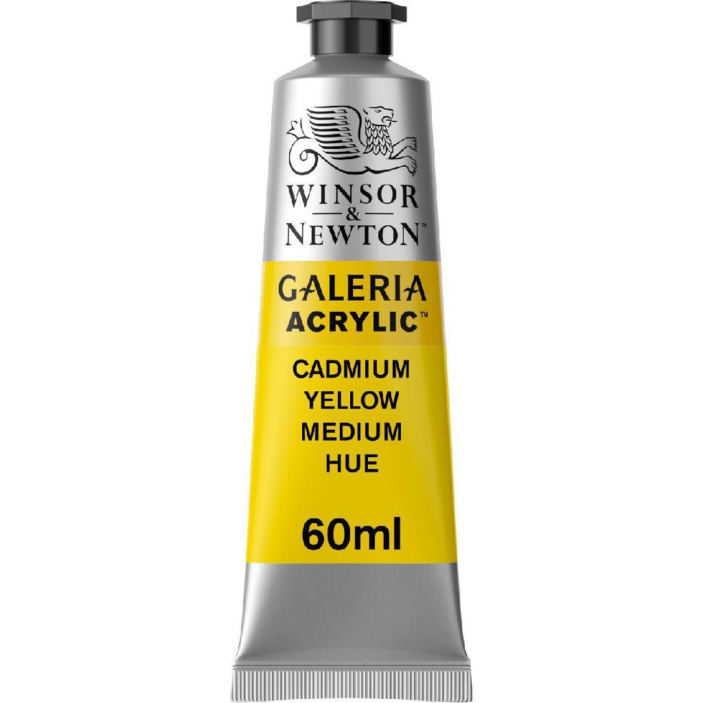 Tinta Acrílica Galeria Winsor 60ml 120 Cad Yellow Medium Hue