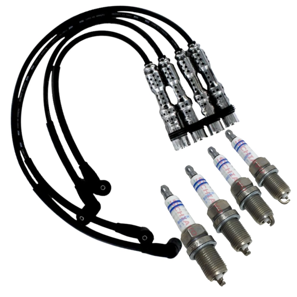 Jogo Cabos e Velas Gol G4 G5 G6 Fox Polo 1.0 8v 1.6 8v Golf STV25 em Oferta na Shopee